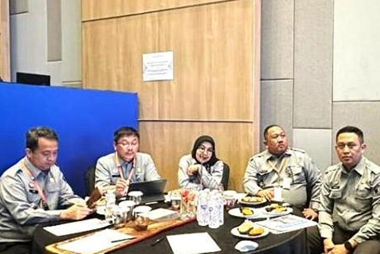 Kanwil Kemenkum Kalbar mengikuti Rakordal dan rekfleksi akhir tahun 2025 hari kedua di Jakarta pada Selasa (16/12).