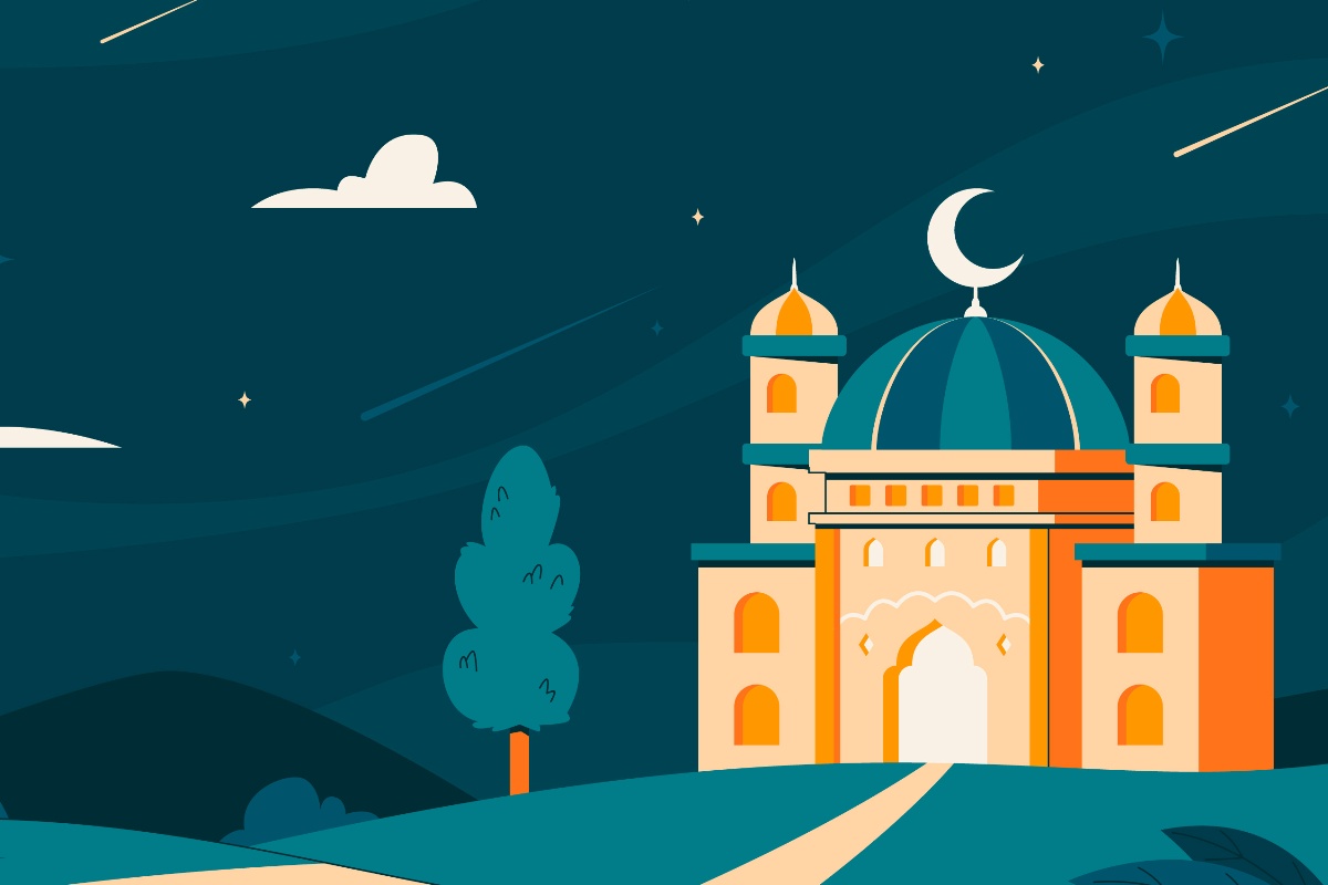Ilustrasi masjid.