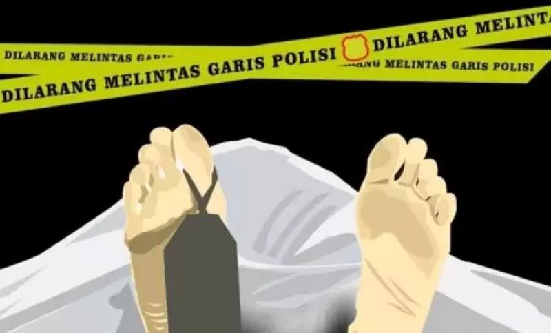 Ilustrasi jenazah korban kecelakaan.