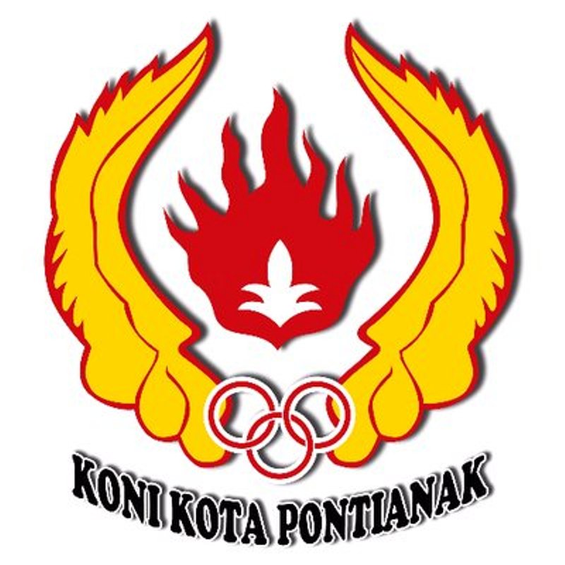 Logo KONI Pontianak.