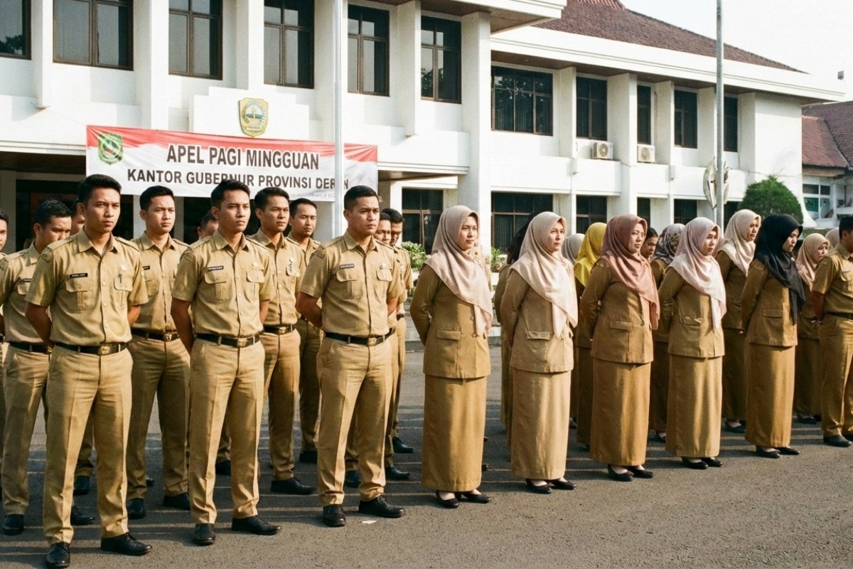 Ilustrasi PNS.