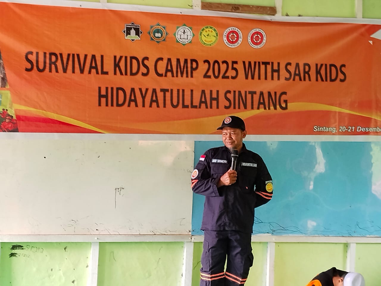 Arif Subagyo Membuka Kegiatan SURVIVAL KIDS CAMP 2025 WITH SAR KIDS HIDAYATULLAH SINTANG