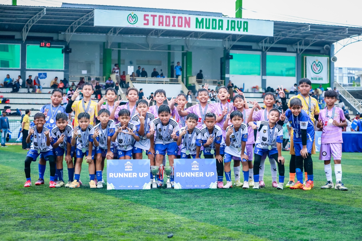 Zaula Football Academy berlaga dalam ajang Saling Jaga Soccer Championship Seri Nasional.