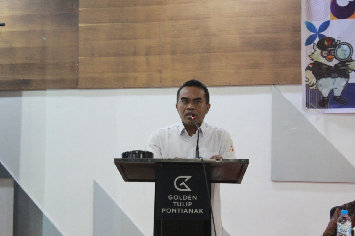 Ketua Bawaslu Kota Pontianak, Ridwan.