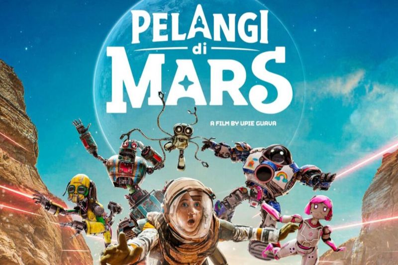 Film fiksi ilmiah bertema keluarga, &ldquo;Pelangi di Mars&rdquo;.