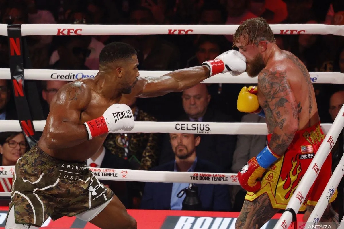 Anthony Joshua Vs Jake Paul.