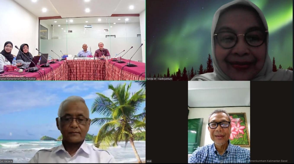 MKNW Kalbar menggelar rapat majelis pemeriksa dan pleno permohonan izin permintaan keterangan notaris pada Selasa (30/12).