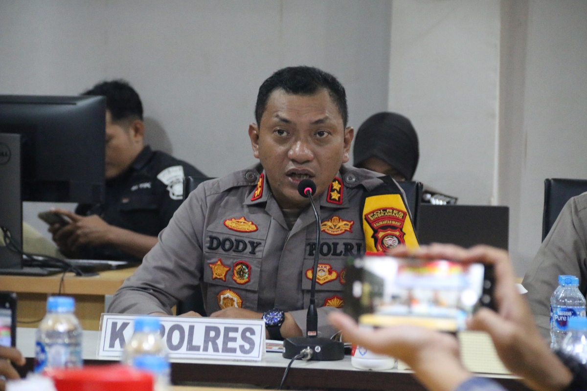 Kapolres Singkawang, AKBP Dody Yudianto Arruan.