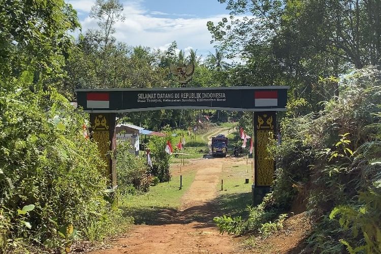 SEGERA DIBANGUN: Pemerintah pusat direncanakan memulai pembangunan Pos Lintas Batas Negara (PLBN) di Kecamatan Paloh, yang nantinya menghubungkan Temajuk Indonesia dengan Teluk Melano Malaysia.