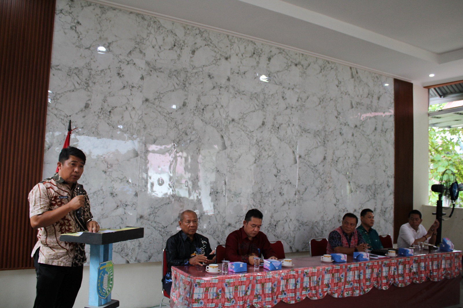 PEMBINAAN : LP3K Kabupaten Sintang menuntaskan rangkaian pembinaan terhadap LP3K kecamatan dengan menyasar LP3K Kecamatan Sintang.