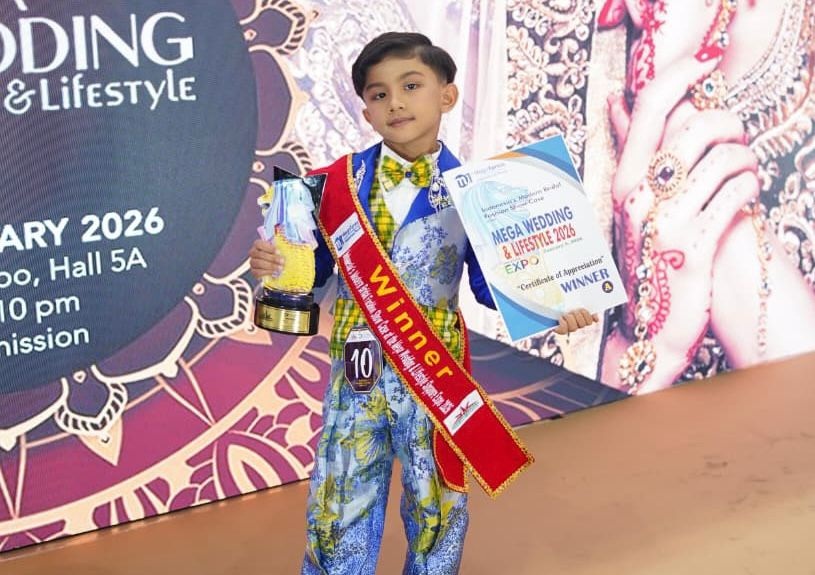JUARA: Al Gibran Setiawan berhasil menjadi juara pada Mega Wedding and Lifestyle Singapore Expo 2026 pada awal Januari kemarin.