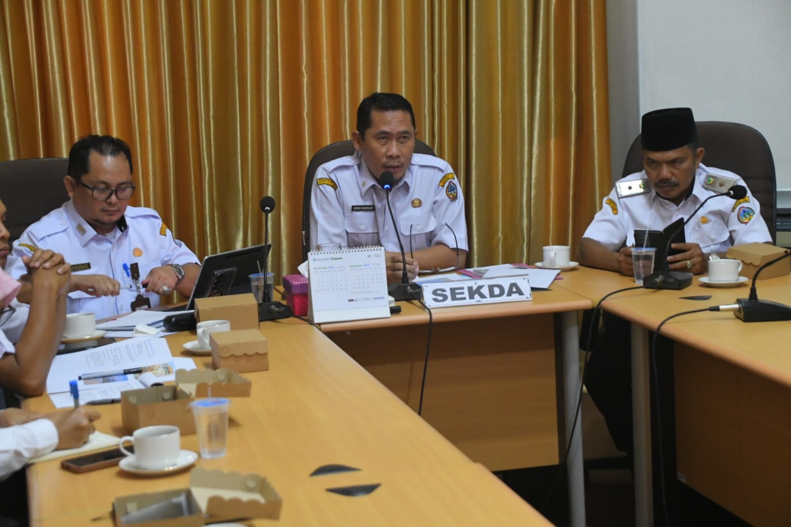 ASNKU: Peluncuran program ASNku Berdialog ini, juga diikuti seluruh ASN di lingkungan pemerintah Kabupaten Kayong Utara.