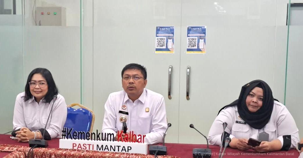 Kanwil Kemenkum Kalbar mengikuti webinar RUU perlindungan saksi dan korban pada Rabu (14/1).