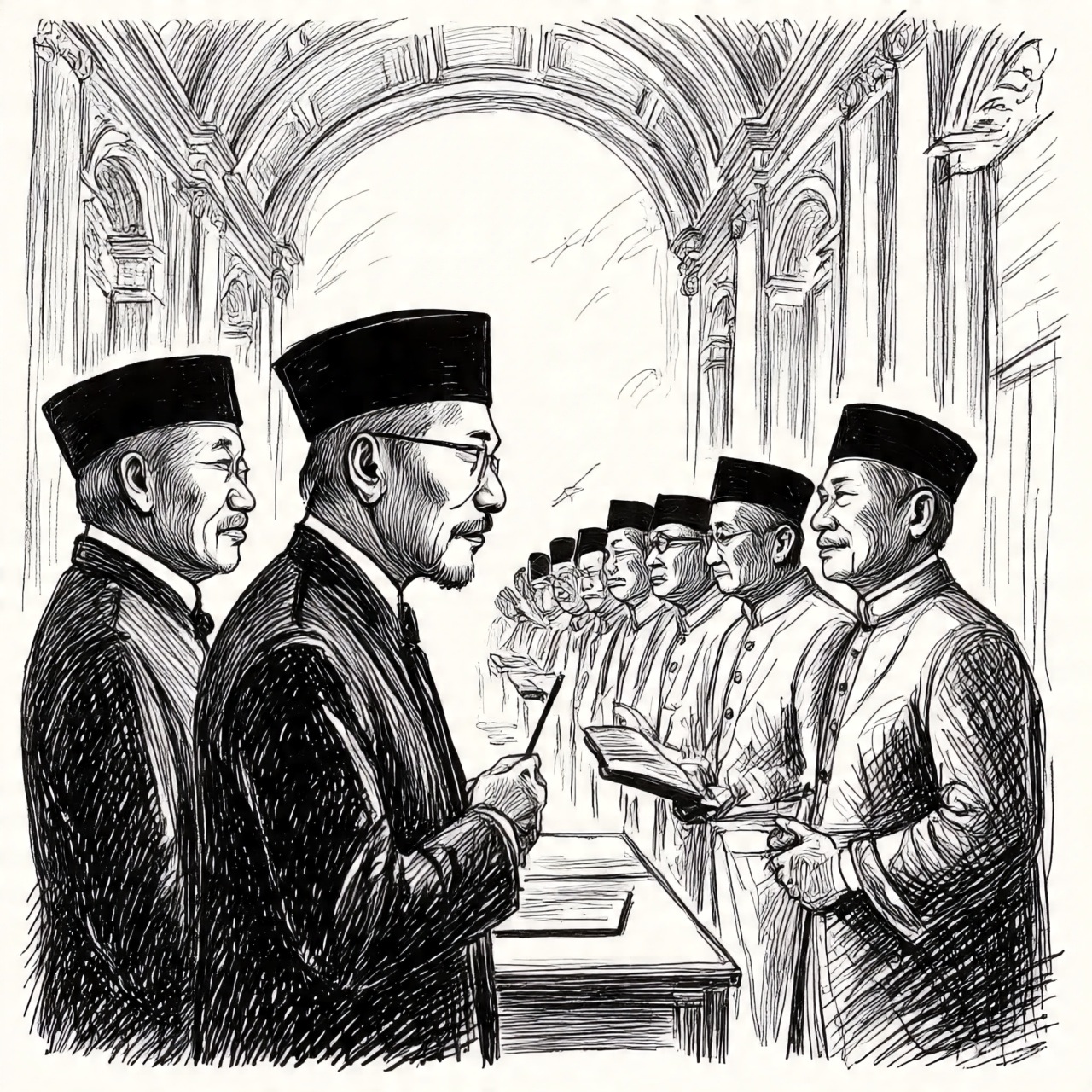 ILUSTRASI : Pelantikan pejabat untuk pengisian formasi kosong dan penyegaran tempat tugas.