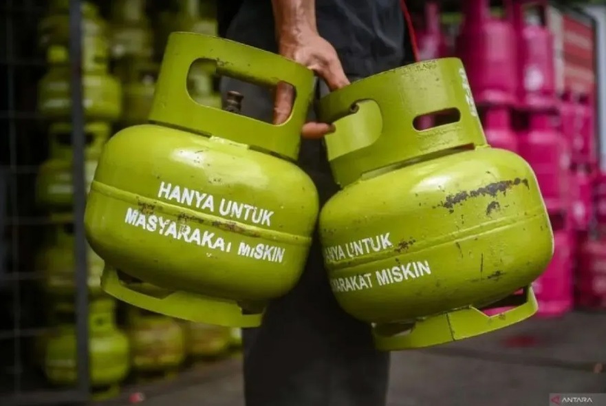 Ilustrasi Gas LPG 3 Kg.