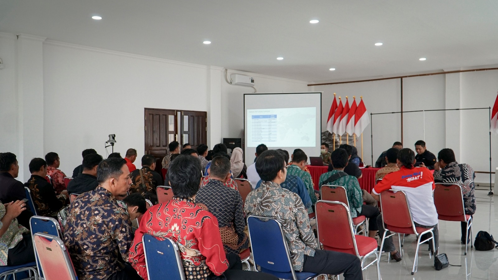 RAPAT KOORDINASI: BPN Kapuas Hulu melaksanakan rapat koordinasi bersama kepala desa dan perangkat desa dari 39 desa calon penetapan lokasi Program PTSL tahun 2026 di Kabupaten Kapuas Hulu.