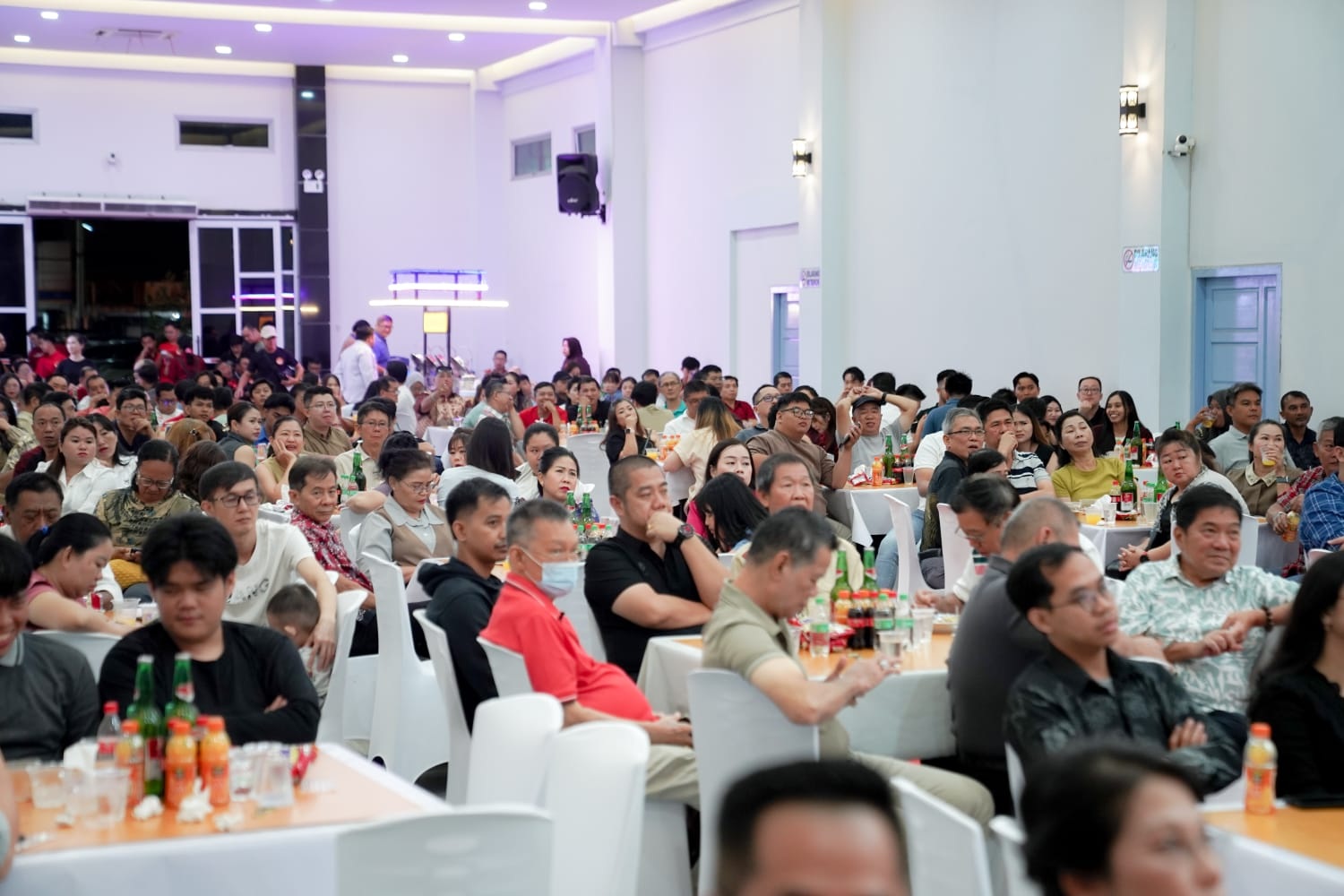 RAMAH-TAMAH: Panitia Tahun Baru Imlek 2577 dan Festival Cap Go Meh Singkawang menggelar malam ramah tamah di Gedung Pavilion 78.