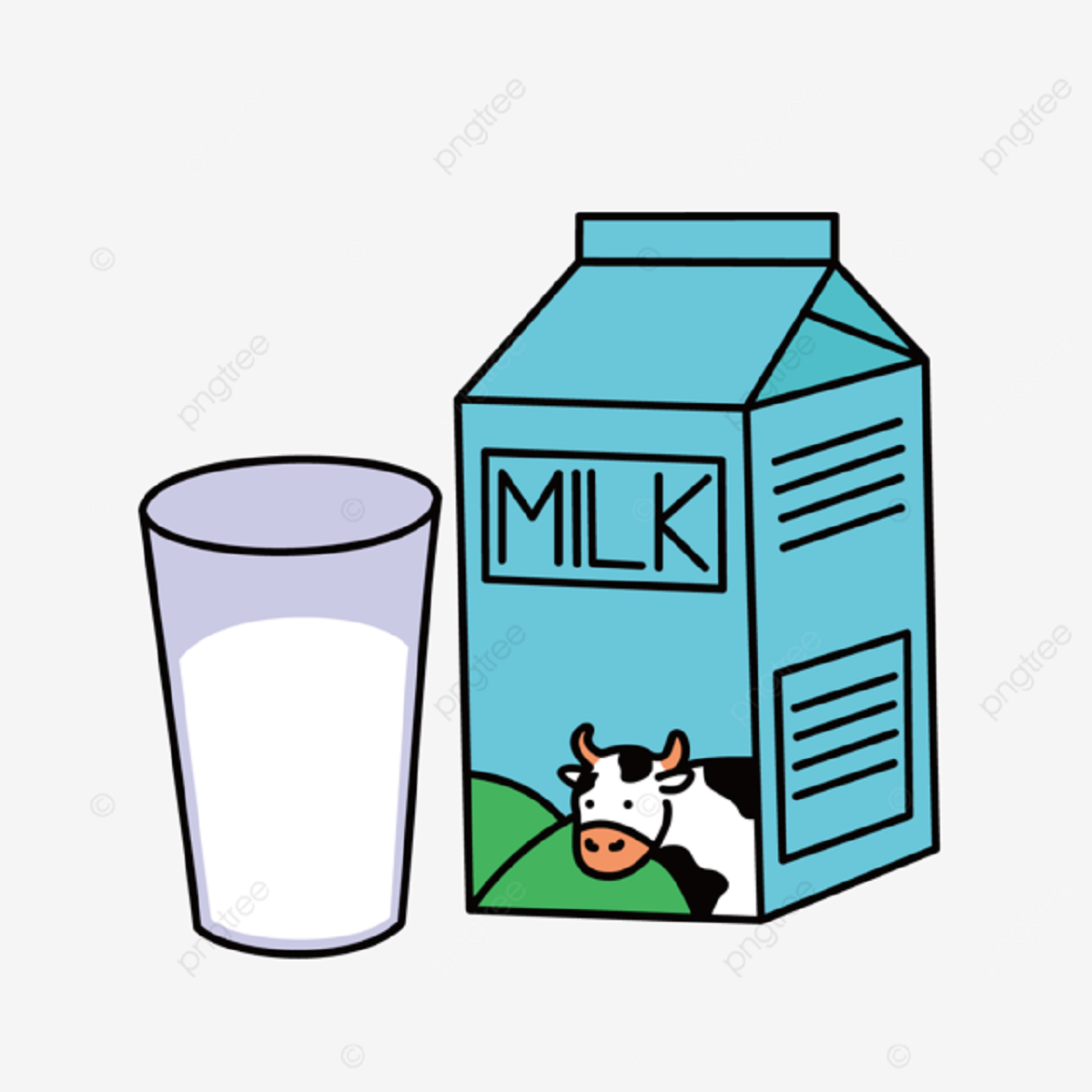 Ilustrasi Minuman Susu