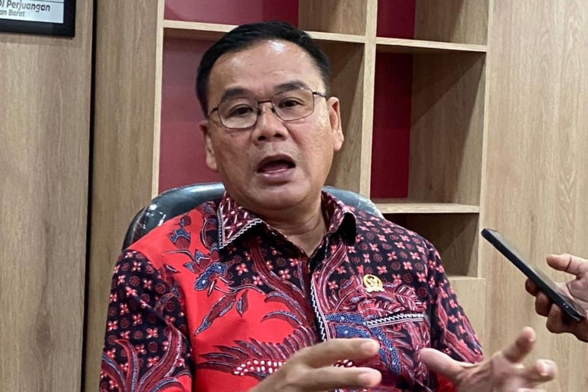 Ketua Fraksi PDI Perjuangan DPRD Provinsi Kalimantan Barat, Agus Sudarmansyah.