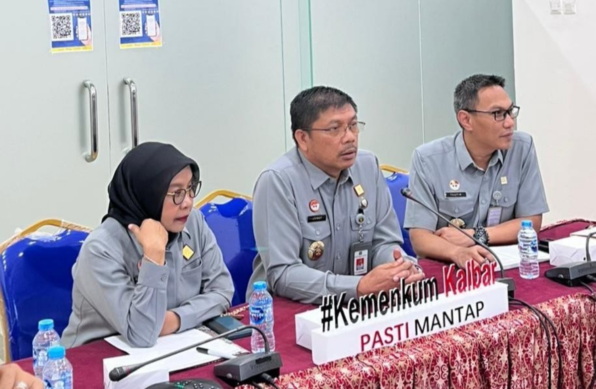 Kanwil Kemenkum Kalbar menggelar rapat bersama MPDN Kabupaten Kubu Raya pada Selasa (20/1).