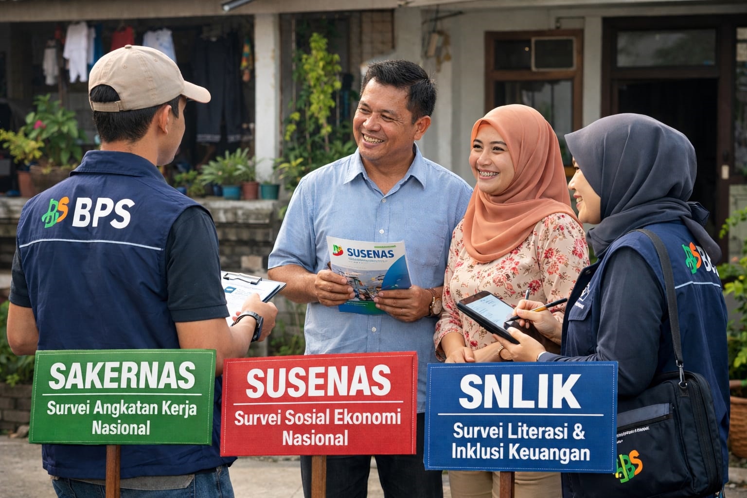 SURVEI: BPS akan melakukan survei Sakernas, Susenas dan SNLIK.