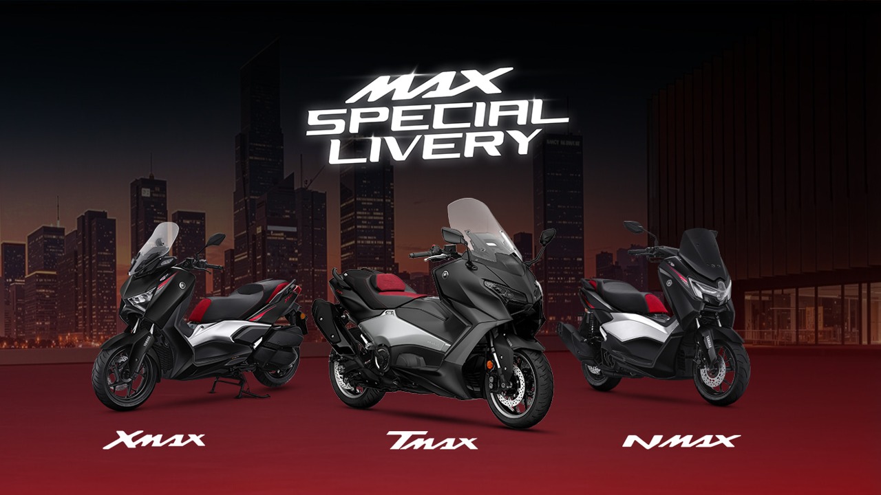 Line Up Yamaha Max Special Livery.