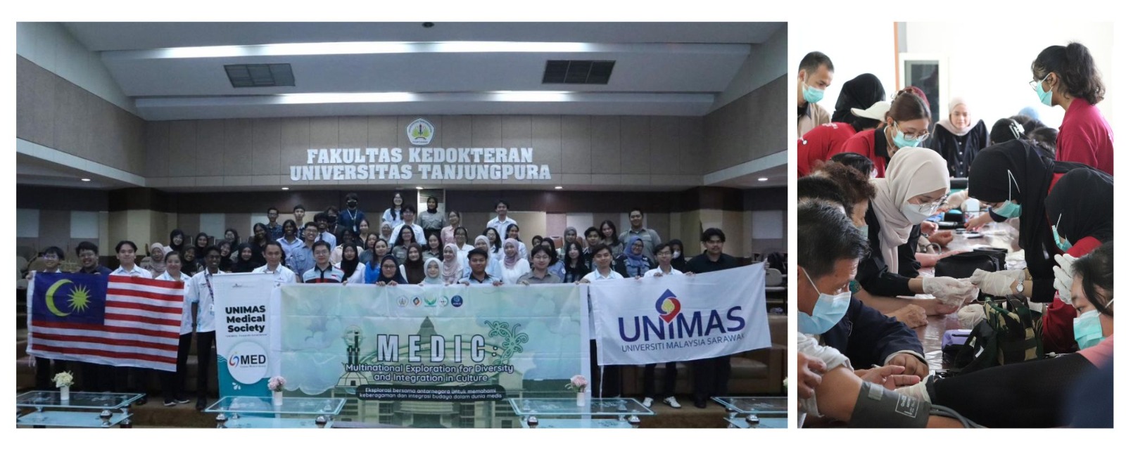 IMKU menyambut delegasi Unimas Malaysia dalam program MEDIC: Multinational Exploration for Diversity and Integration in Culture.