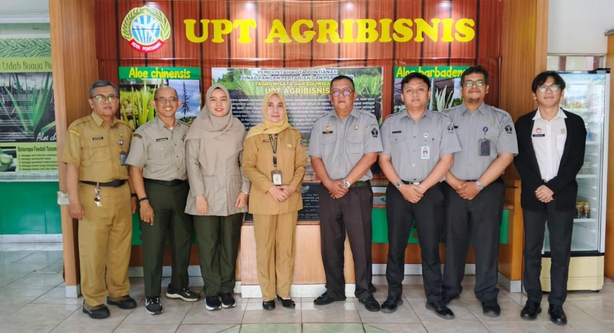 Kanwil Kemenkum Kalbar melaksanakan kegiatan pendampingan dan perbaikan Buku Indikasi Geografis (IG) Lidah Buaya Khatulistiwa Kalimantan Barat.