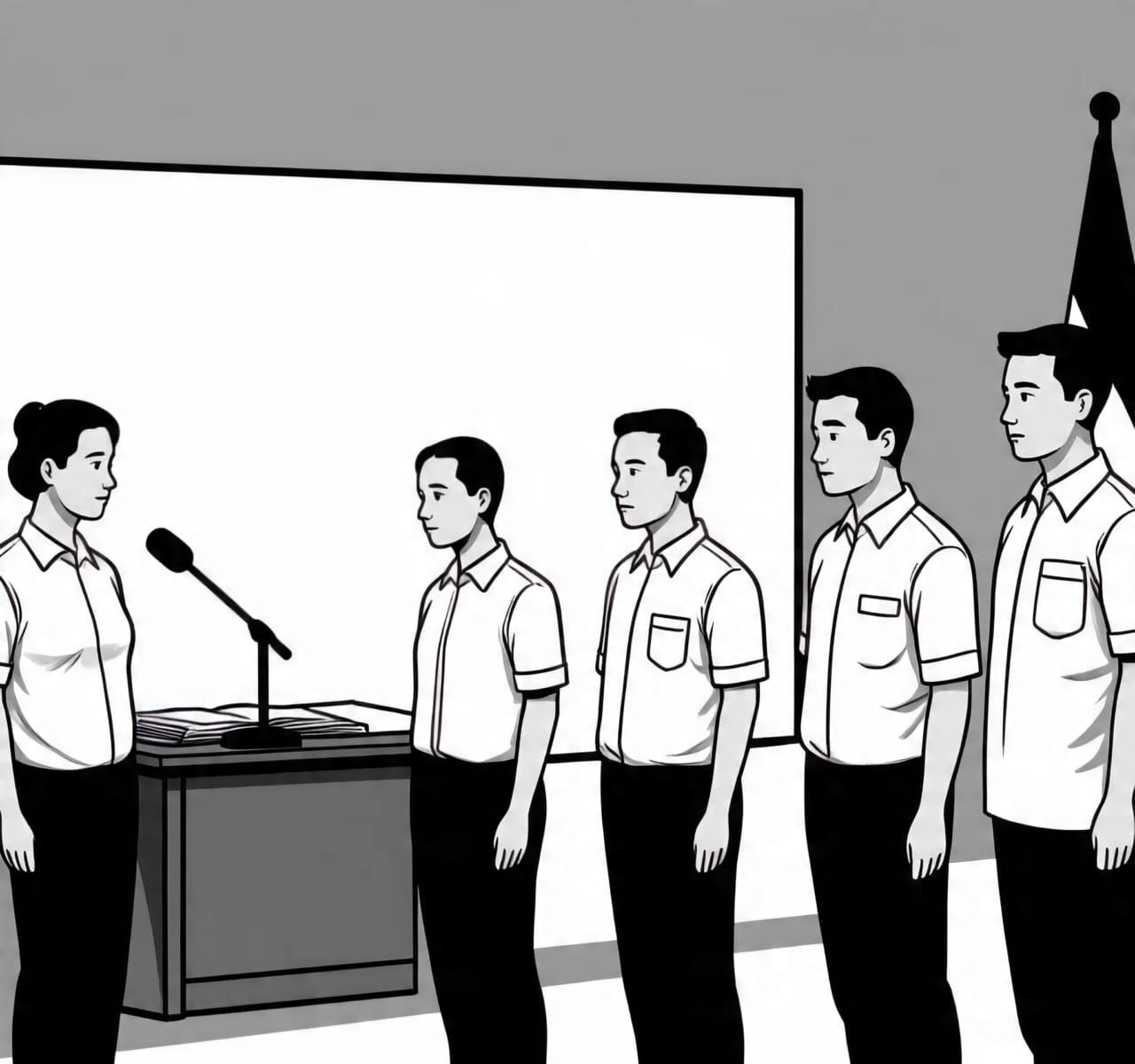 ILUSTRASI : PGRI Kapuas Hulu menyampaikan pihaknya menolak pegawai SPPG diangkat menjadi PPPK.