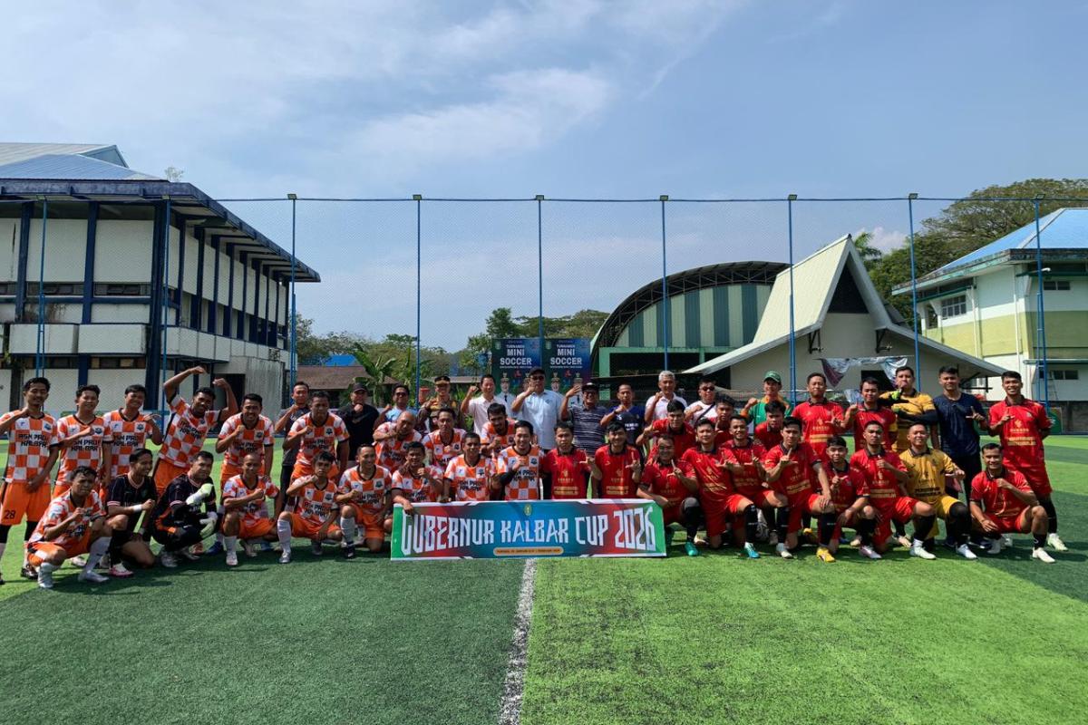 Turnamen Mini Soccer Piala Gubernur Kalimantan Barat antar Aparatur Sipil Negara (ASN) se-Kalbar.