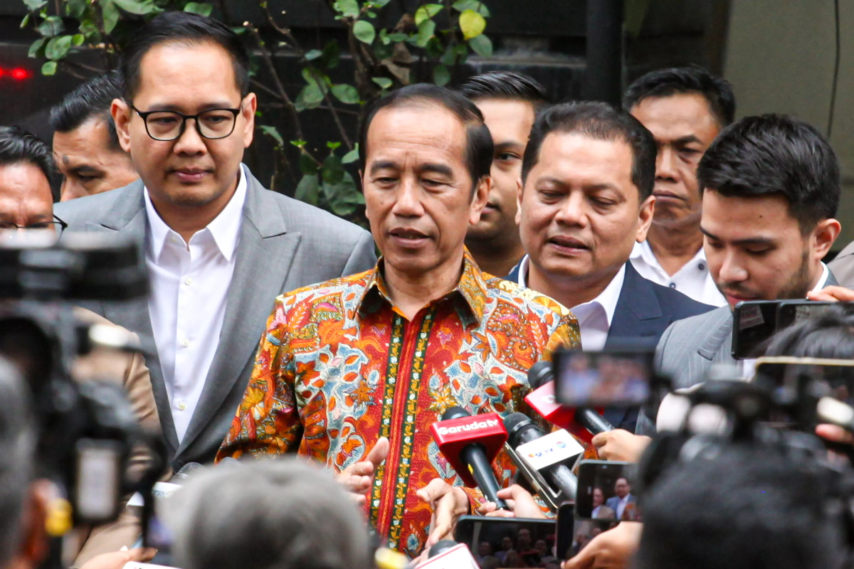 Ilustrasi mantan Presiden Joko Widodo angkat bicara soal namanya diseret pada kasus korupsi haji.
