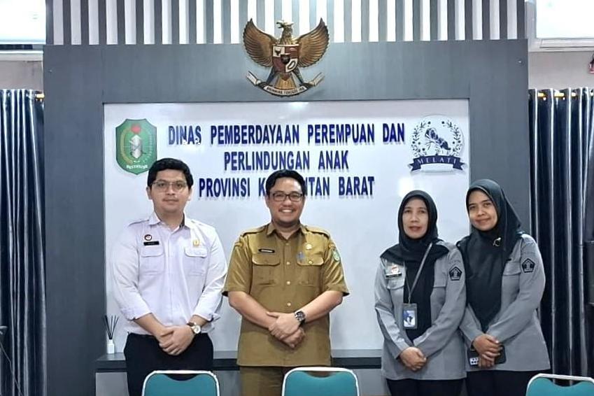 Kanwil Kemenkum Kalbar menggelar koordinasi inventarisasi permasalahan hukum bersama DP3A Provinsi Kalbar pada Selasa (3/2).