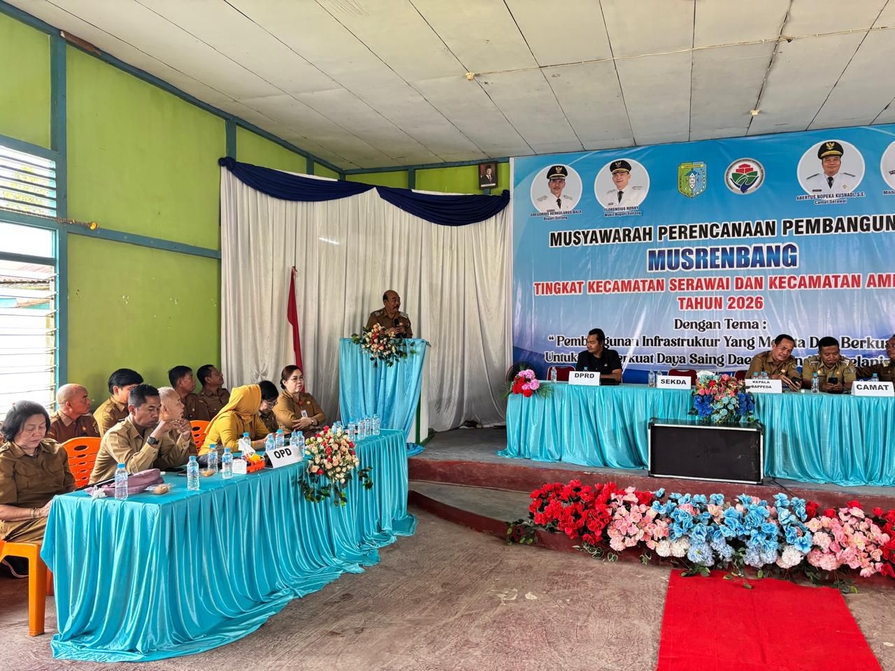 FOKUS : Pemkab Sintang tetapkan peningkatan kualitas dan pemerataan infrastruktur sebagai fokus utama arah anggaran tahun 2027.