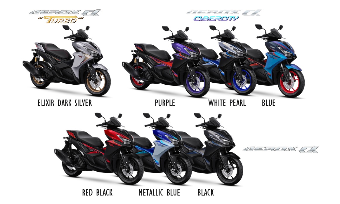 Warna & Grafis Anyar Yamaha Aerox yang Anti-Mainstream