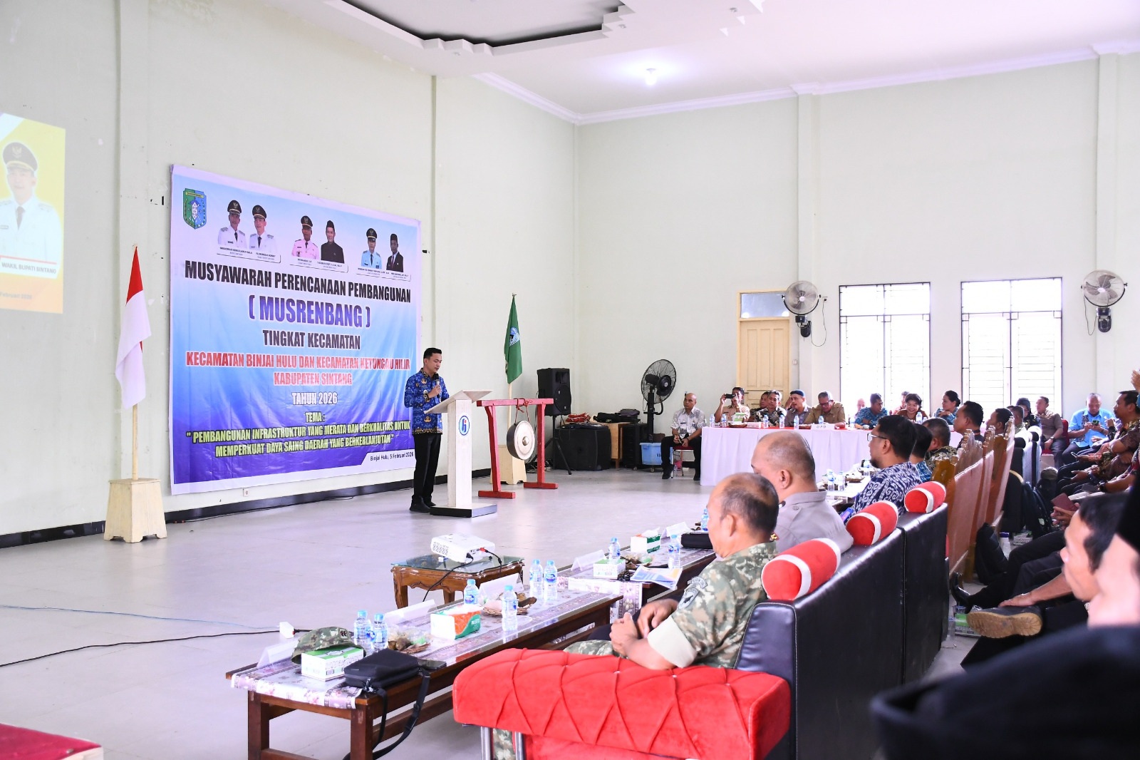 PERENCANAAN : Musrenbang wilayah Kecamatan Ketungau Hilir dan Binjai Hulu menitikberatkan perencanaan pembangunan pada peningkatan infrastruktur desa dan konektivitas antarwilayah.