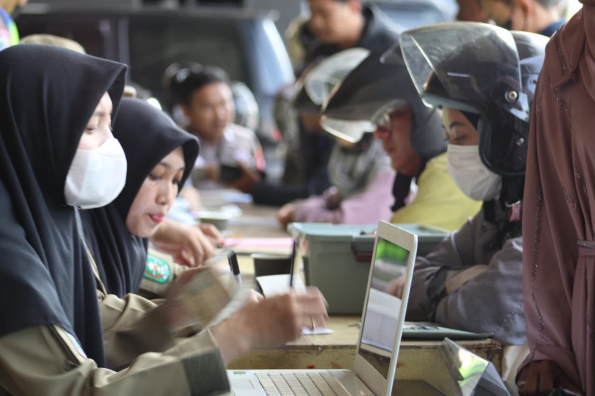 Polda Kalbar menggelar kegiatan preemtif, preventif dan penegakan hukum dalam Operasi Keselamatan Kapuas pada Minggu (8/2).