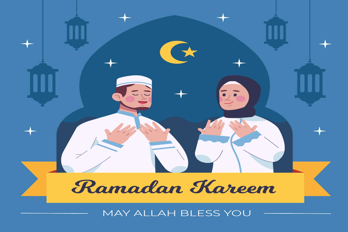 ilustrasi niat puasa ramadan.