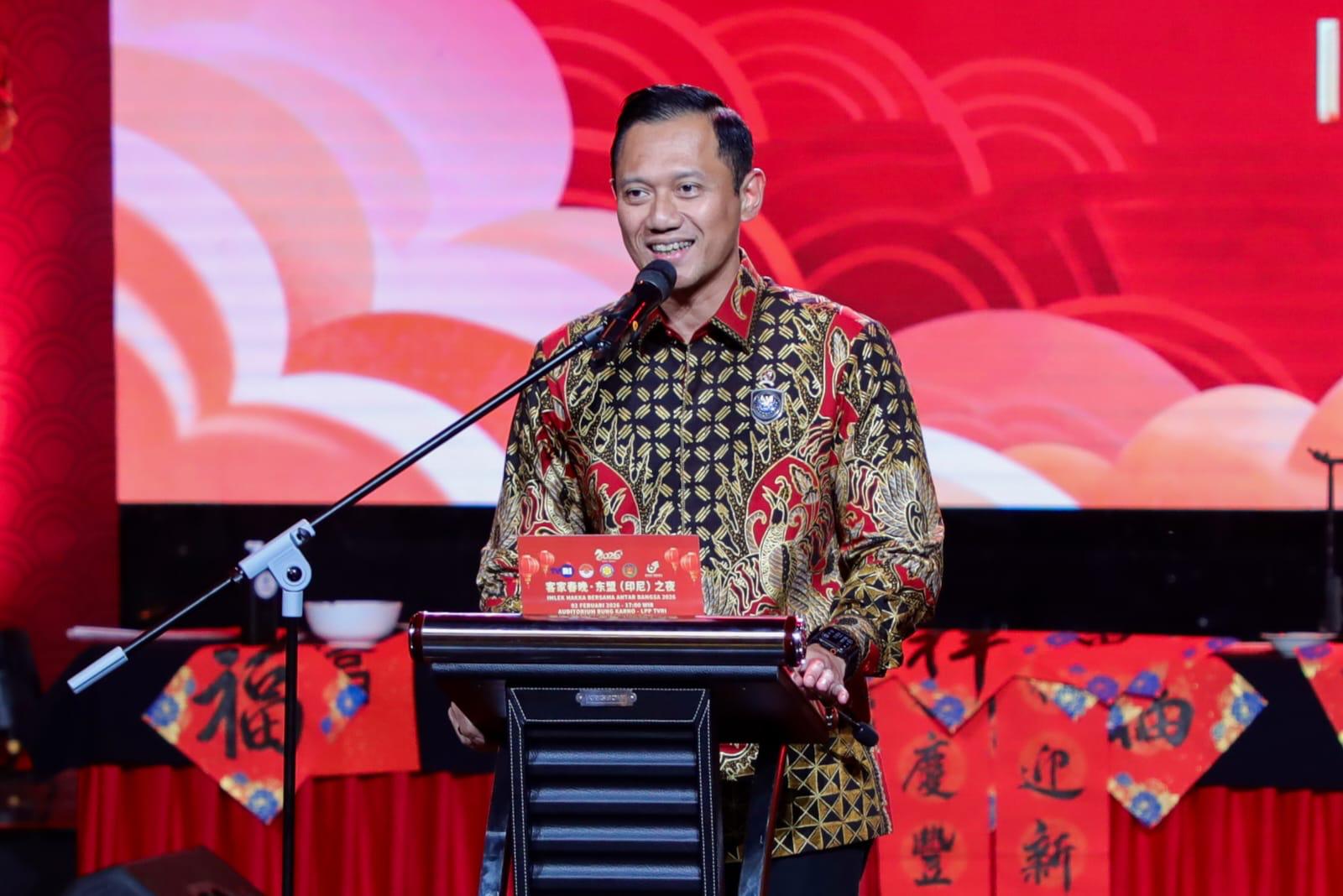 Menteri Koordinator Bidang Infrastruktur dan Pembangunan Kewilayahan Agus Harimurti Yudhoyono (AHY) dijadwalkan bakal menghadiri festival Cap Go Meh di Singkawang.
