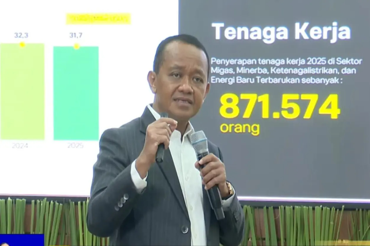 Menteri ESDM, Bahlil Lahadalia. 