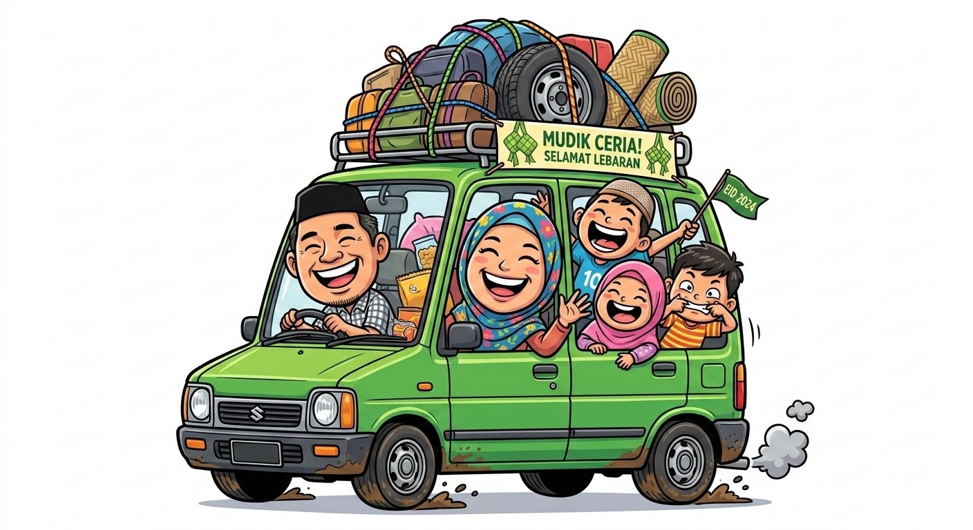 Ilustrasi Mudik
