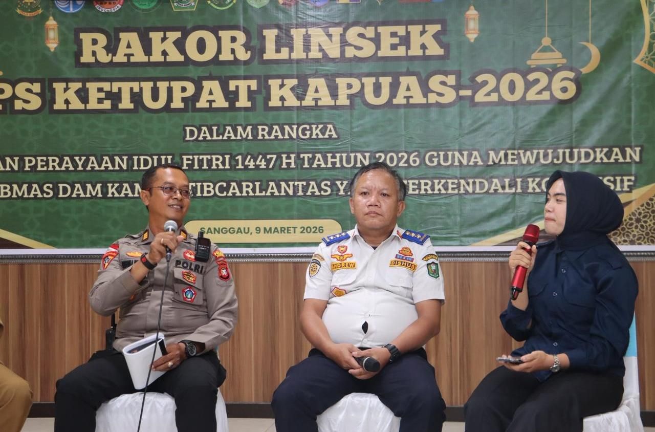 TALKSHOW RRI: Kabagops Polres Sanggau, AKP PSC Kusuma Wibawa menjelaskan skema pengamaanan mudik.