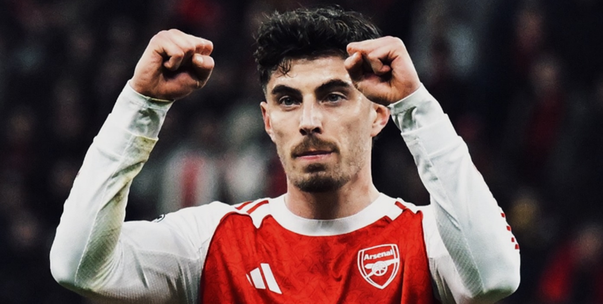 Kai Harvetz yang jadi pahlawan Arsenal di Liga Champions.[Foto: Instagram/@kaihavertz29]