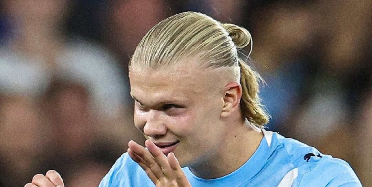 Erling Haaland saat bermain untuk Manchester City.[Foto: Instagram/@erling]