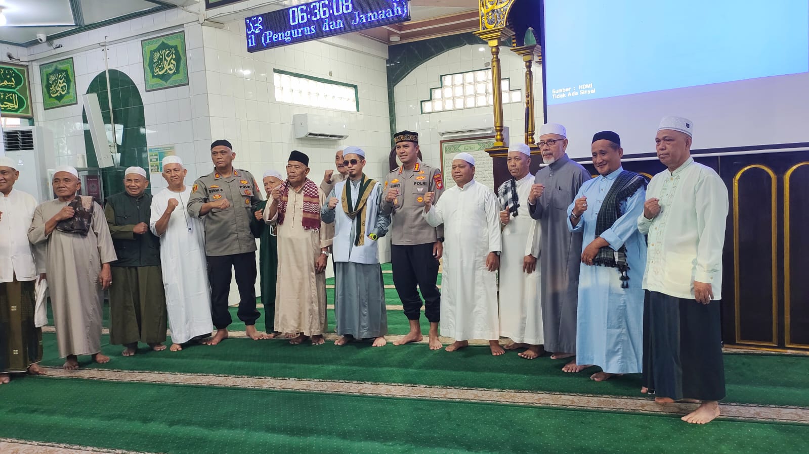 Safari Ramadhan Kapolresta Pontianak di Masjid Syakirin