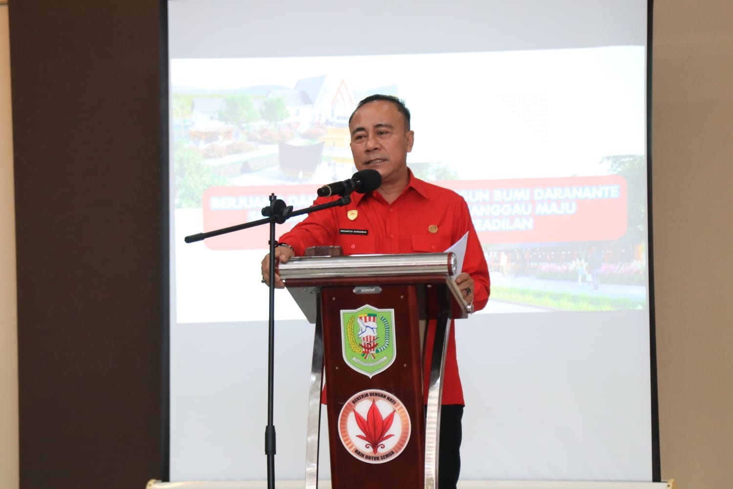 Wakil Gubernur, Krisantus Kurniawan 