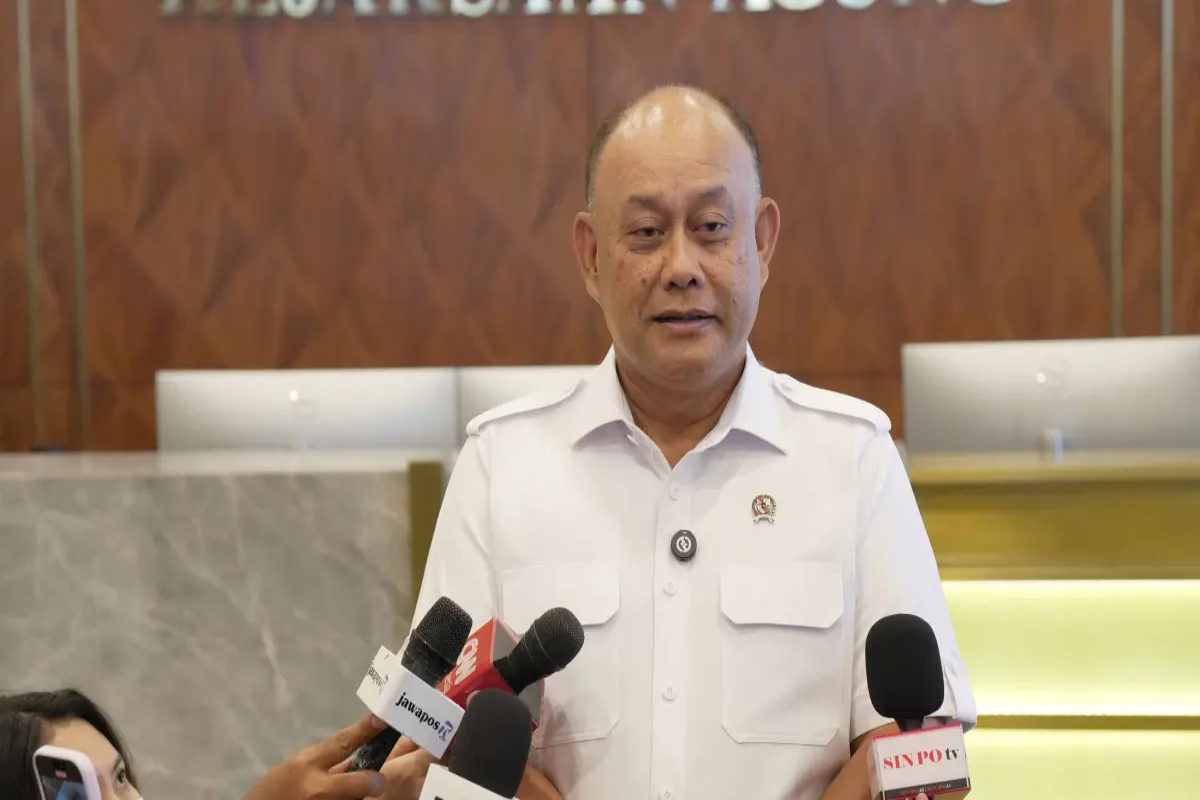 Kepala BGN Dadan Hindayana. BGN menghentikan sementara program Makan Bergizi Gratis (MBG) selama Idulfitri 2026.