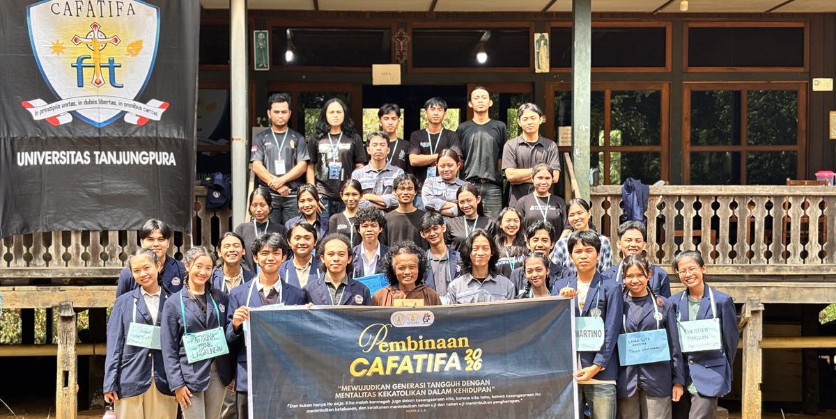 Kegiatan pembinaan CAFATIFA Untan 2026 di Rumah Pelangi Sei Ambawang. [Foto: Dok. CAFATIFA]