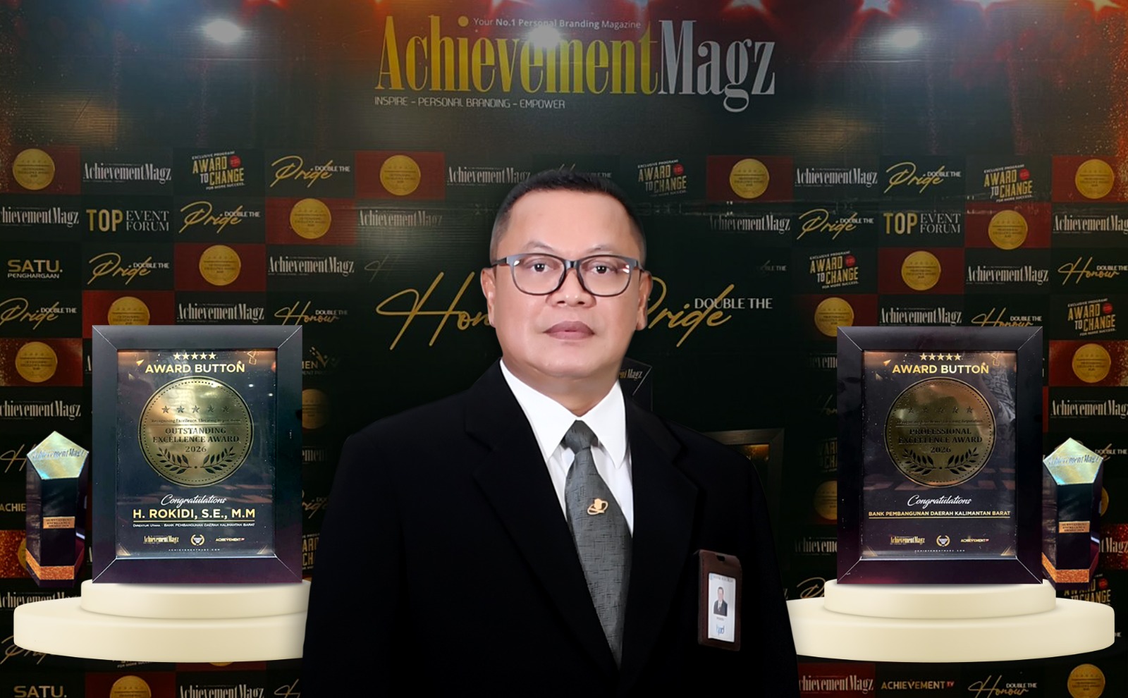 Direktur Utama Bank Kalbar, Rokidi