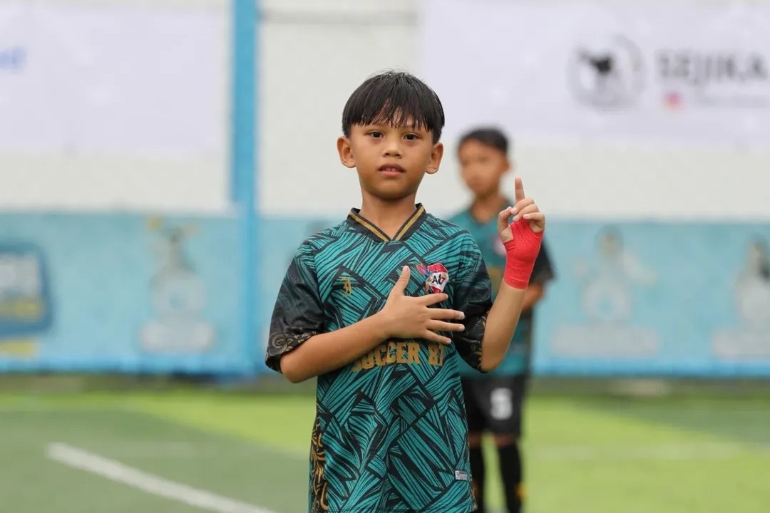Syauqi Nafis, anak asal Pontianak terpilih sebagai pendamping garuda.
