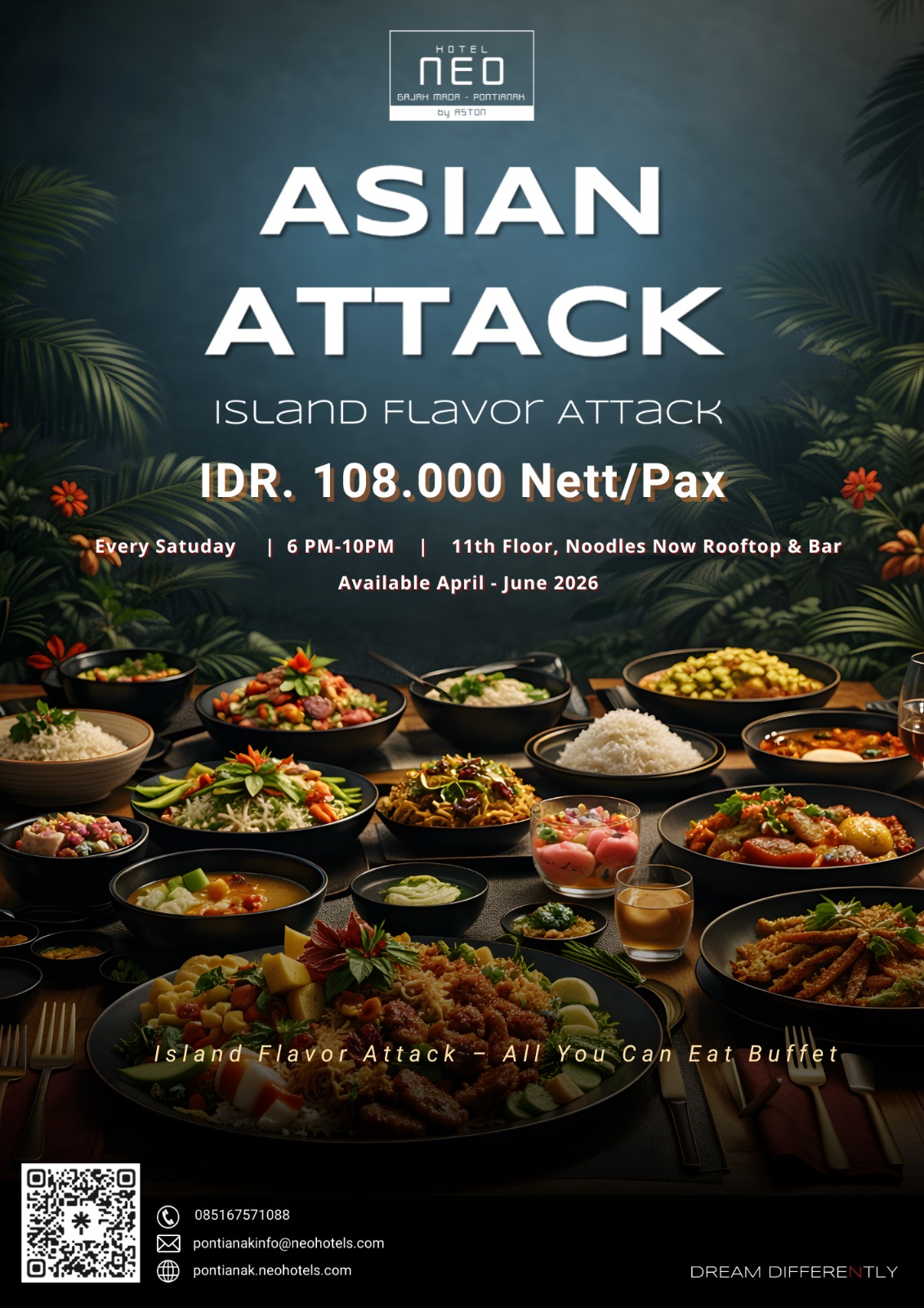 Asian Attack: Island Flavor Attack by Neo Hotel Pontianak